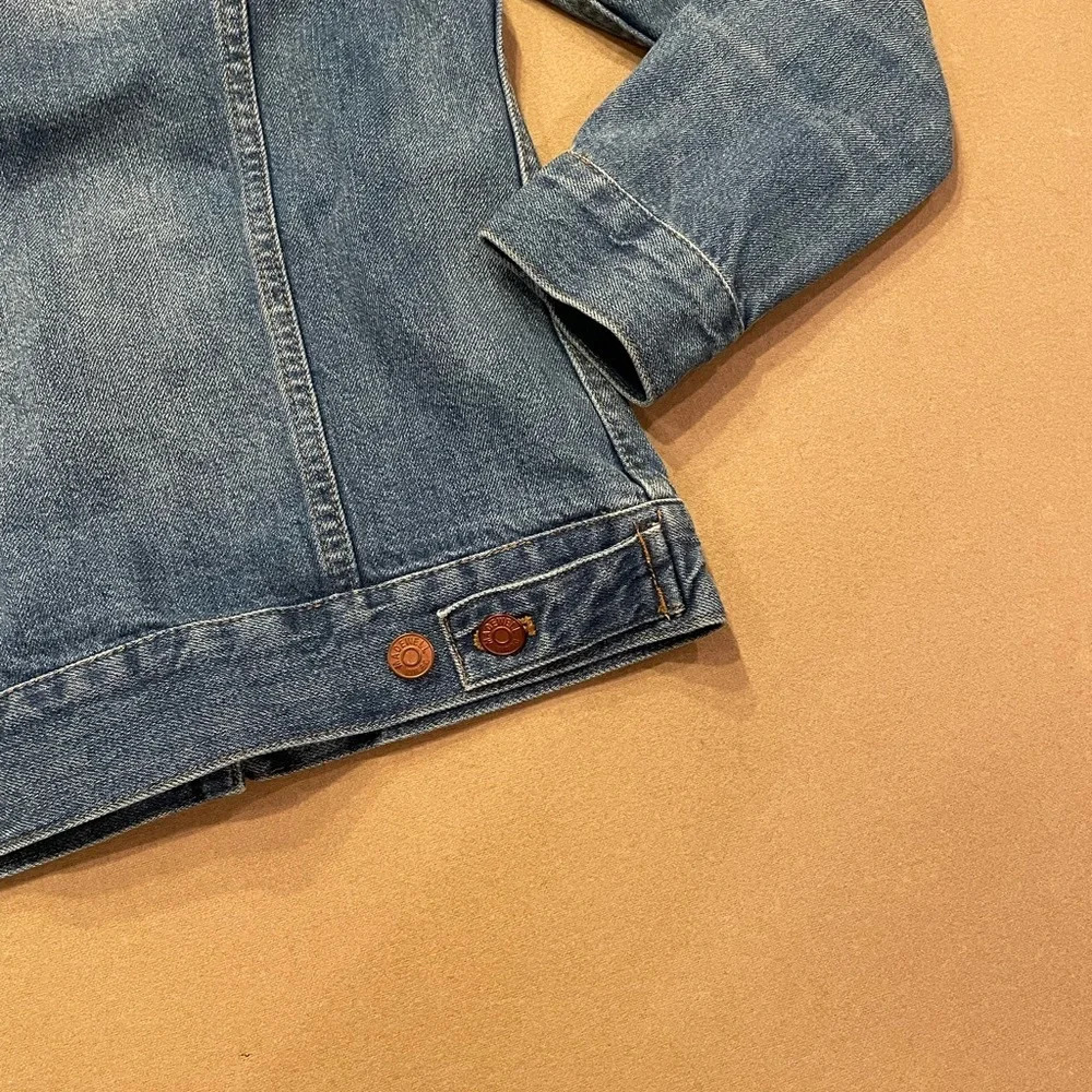 Madewell Classic Jean Jacket Size Small 100% Cotton - Picture 6 of 9